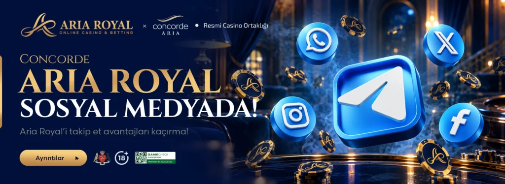 Ariaroyal Sosyal Medya Hesapları